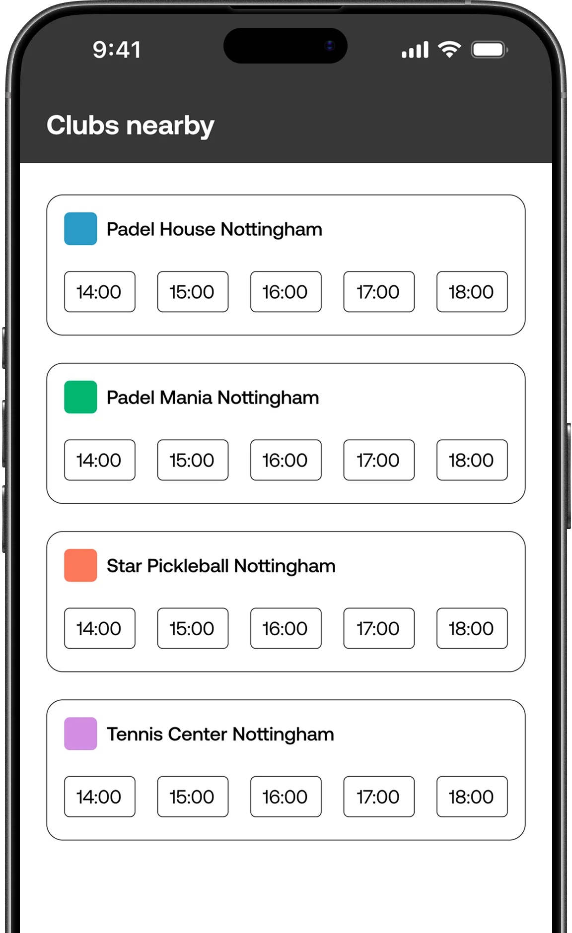 Marketplace app experience