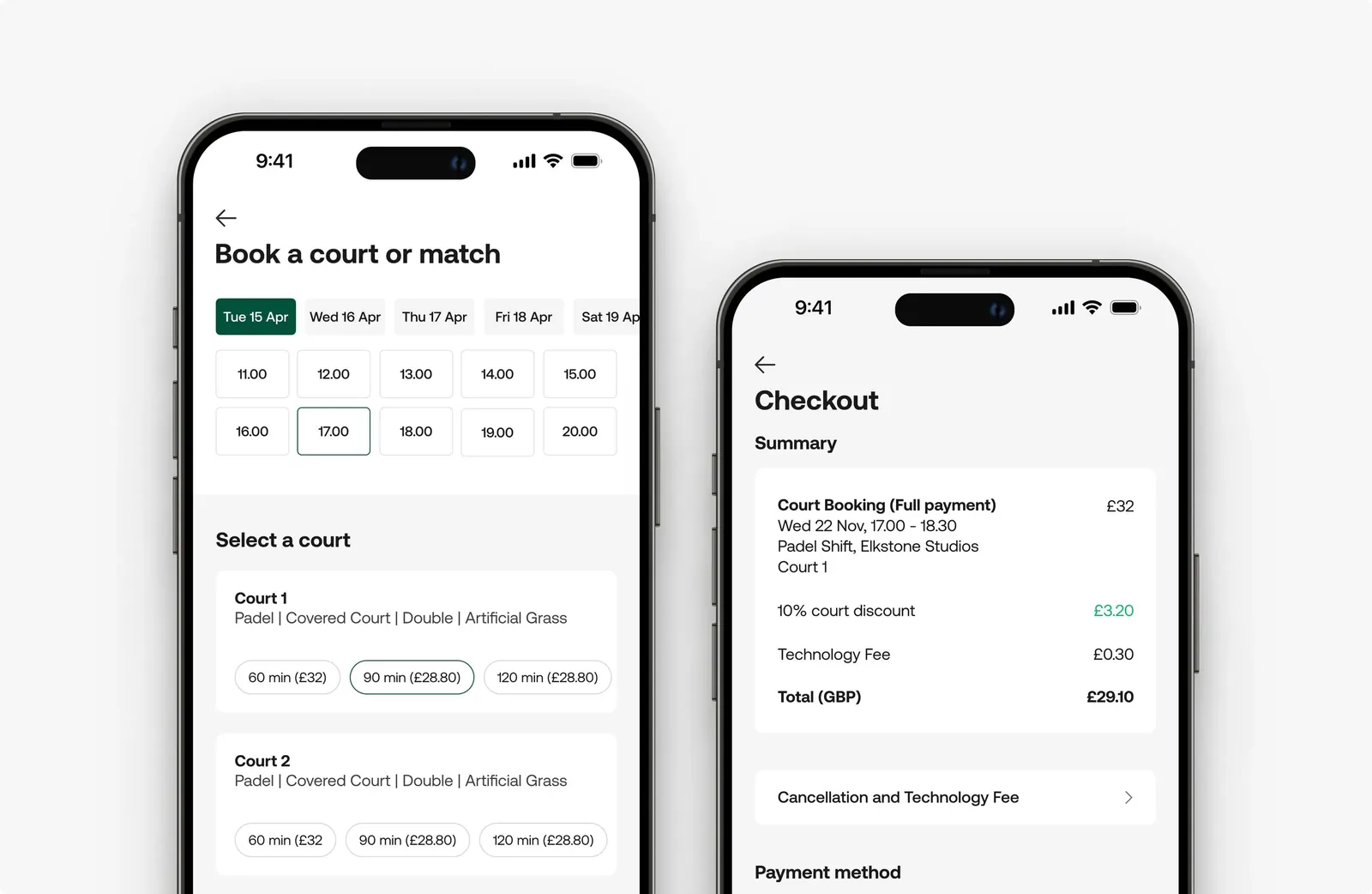 Longer booking duration discounts
