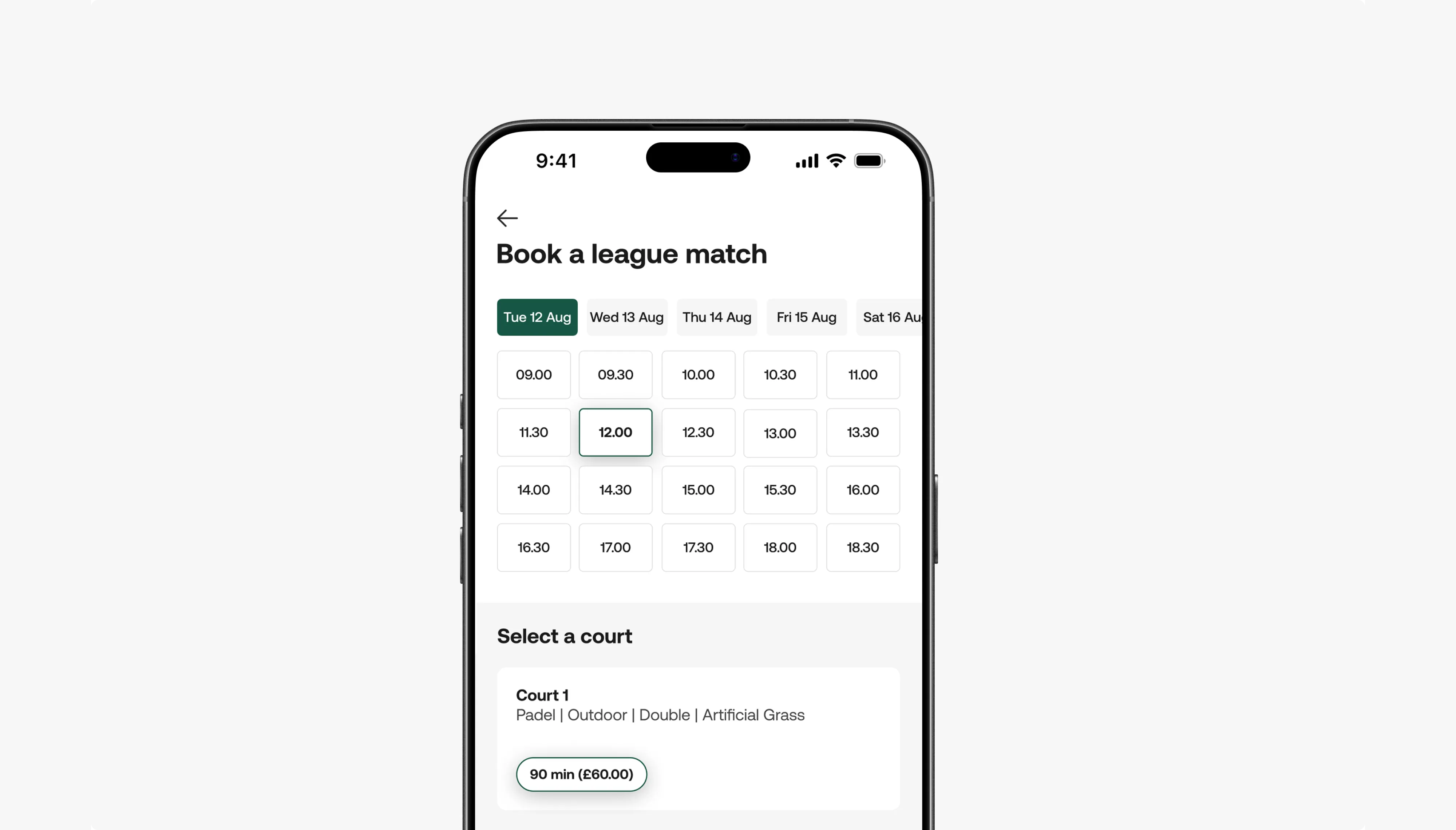 General availability for leagues