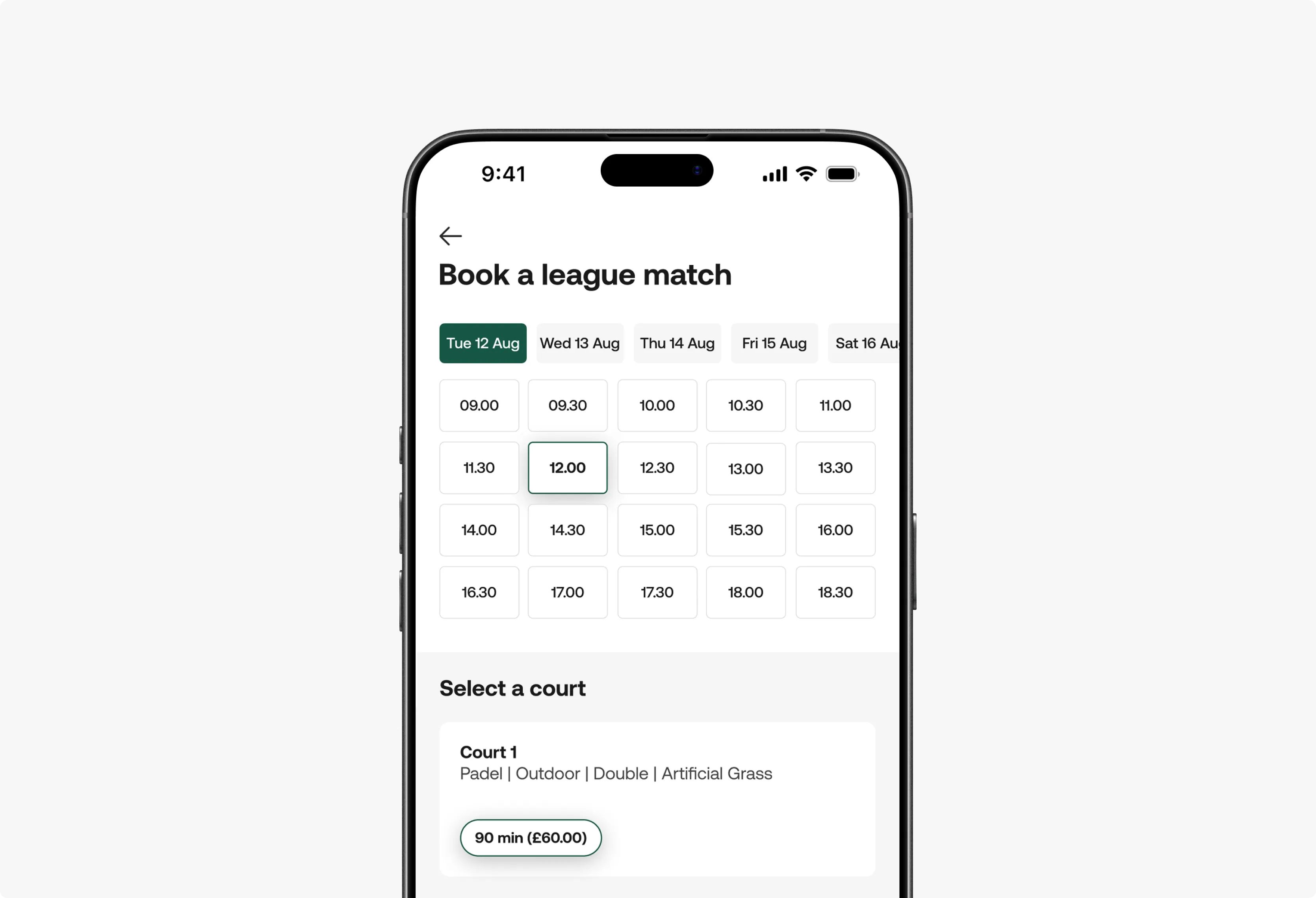 General availability for leagues