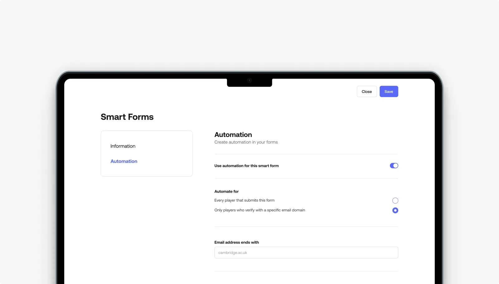 Smart forms