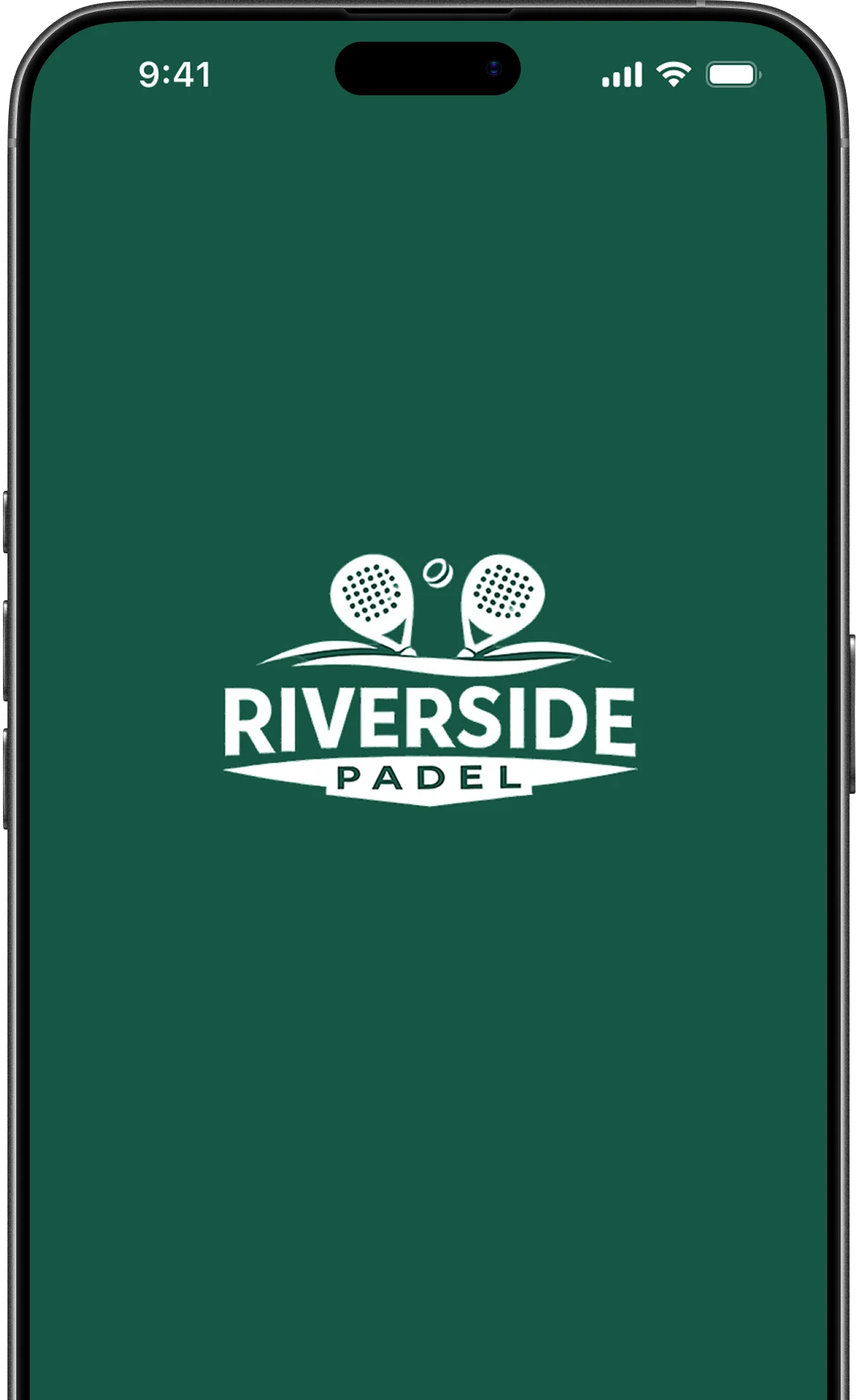 White label booking app branded splash screen